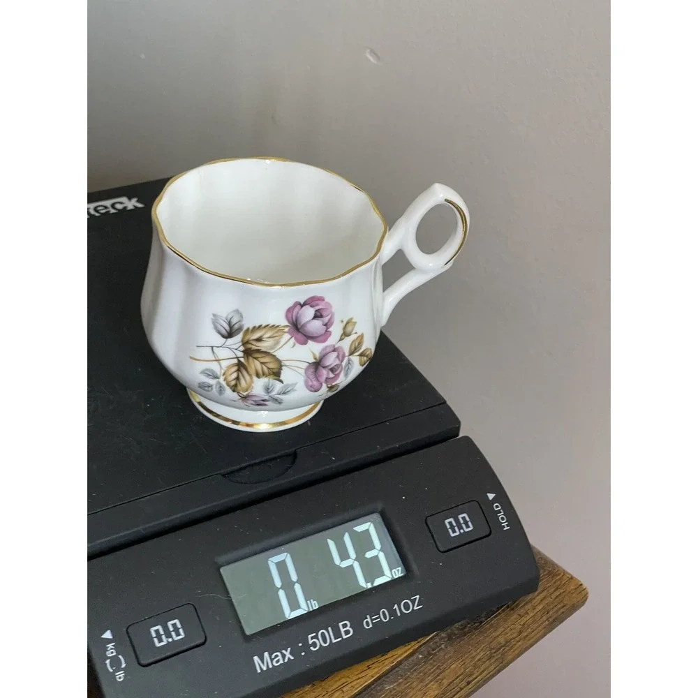 Vintage‎ Royal Dover Bone China Teacup A50